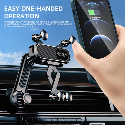 Magnetic Car Phone Holder for 4.7-7 Inch Support Mobile Phone Car Air Vent Mount Universal Shockproof GPS Clip Smartphone Stand